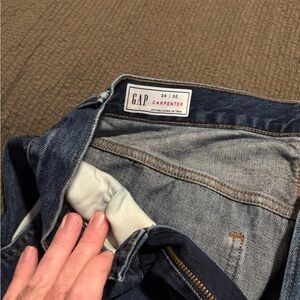 GAP Men's Dark Blue Carpenter Jeans